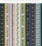 Gemma Canvas Metallic Fabric - Cool