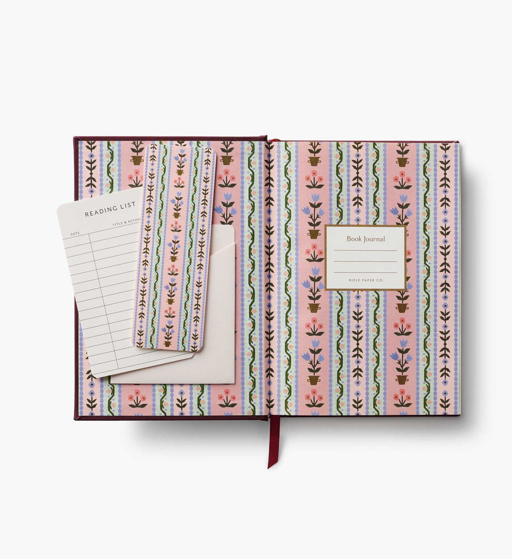 Embroidered Book Journal - Ladies Night Book Club