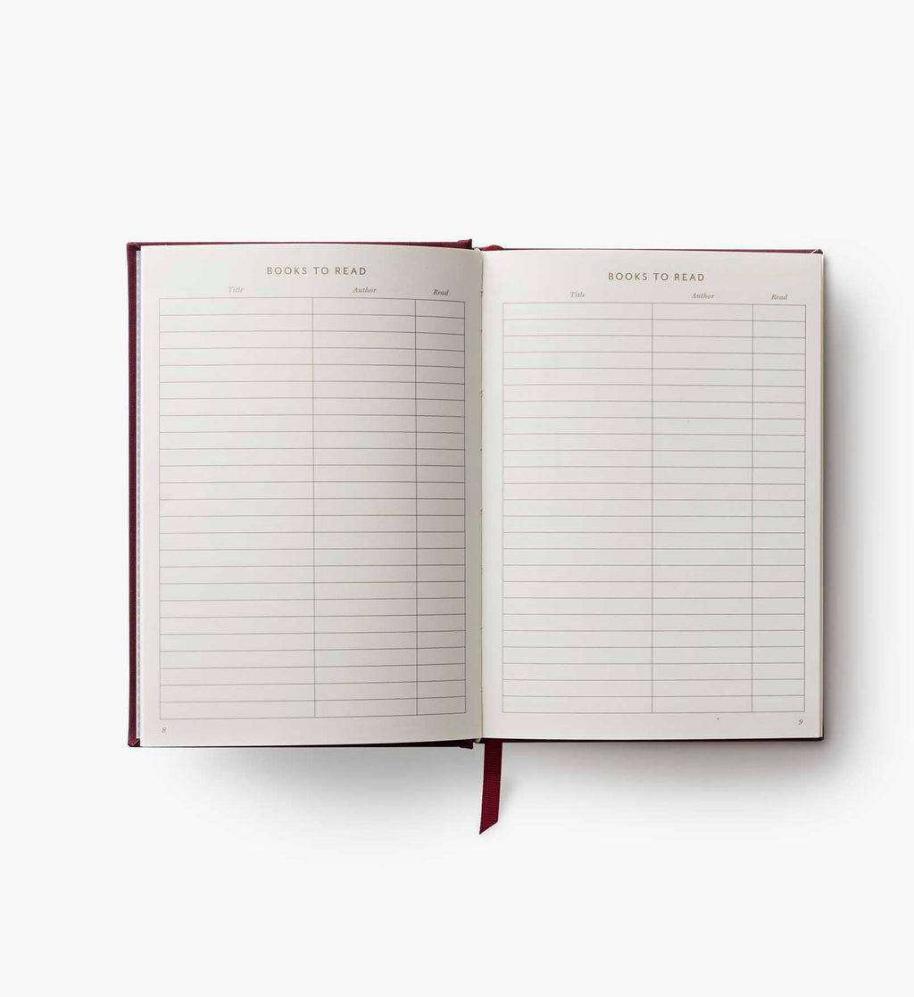 Embroidered Book Journal - Ladies Night Book Club