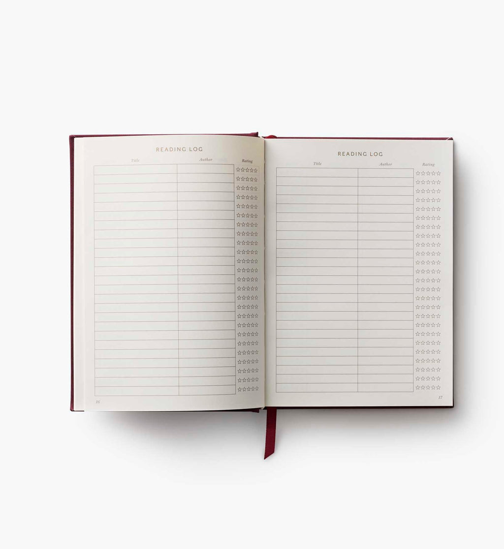 Embroidered Book Journal - Ladies Night Book Club
