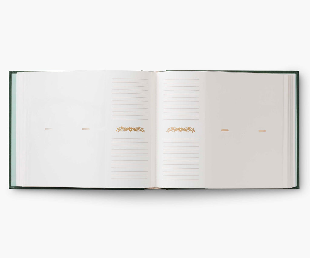 Embroidered Heirloom Photo Album - Wildwood