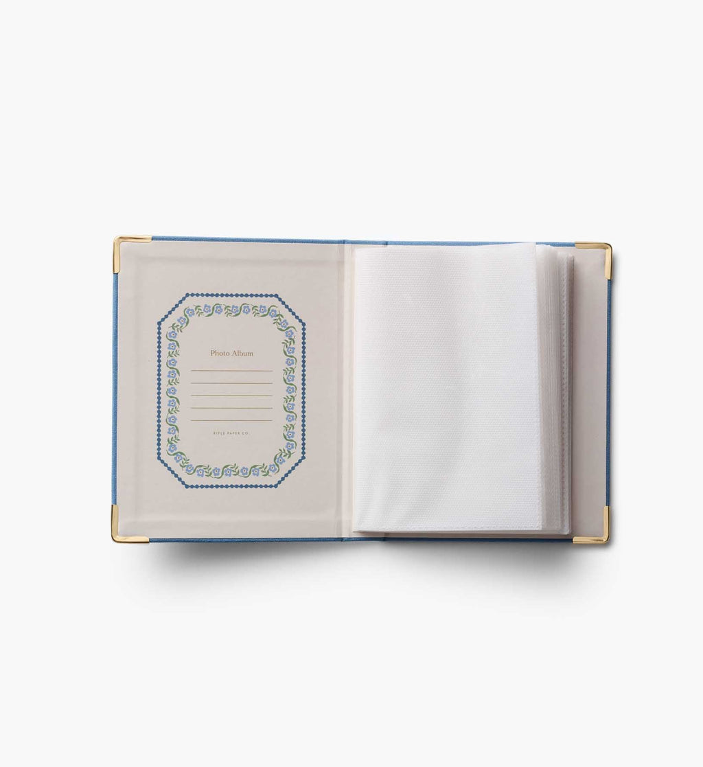 Embroidered Small Photo Album - Delphine