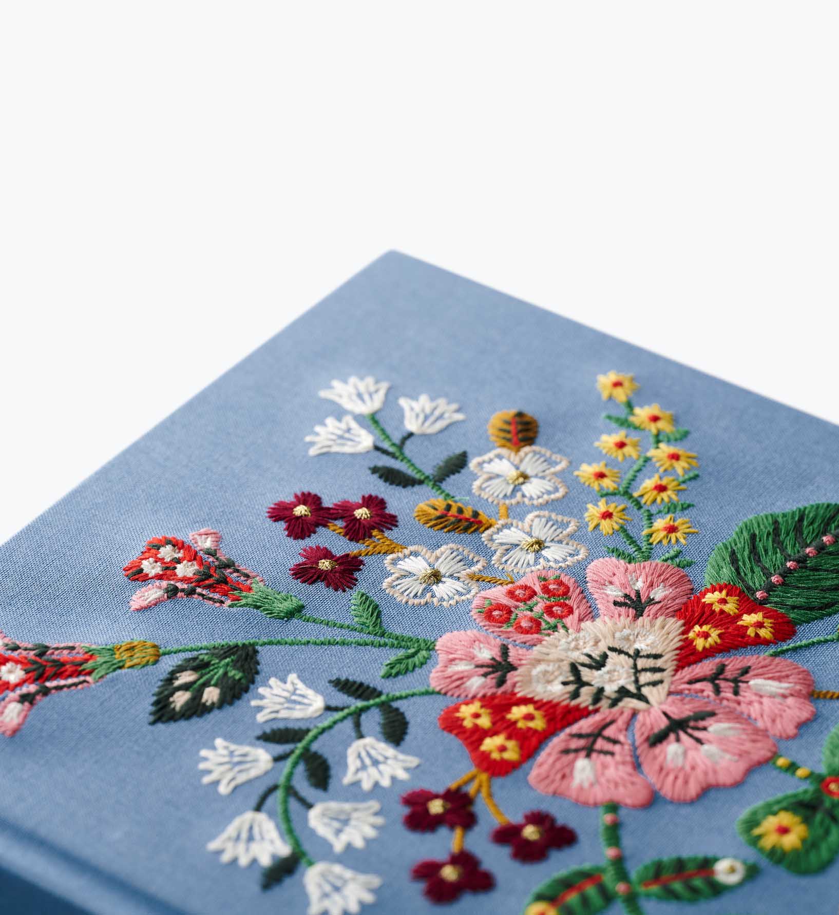 Embroidered Sketchbook - Gracie
