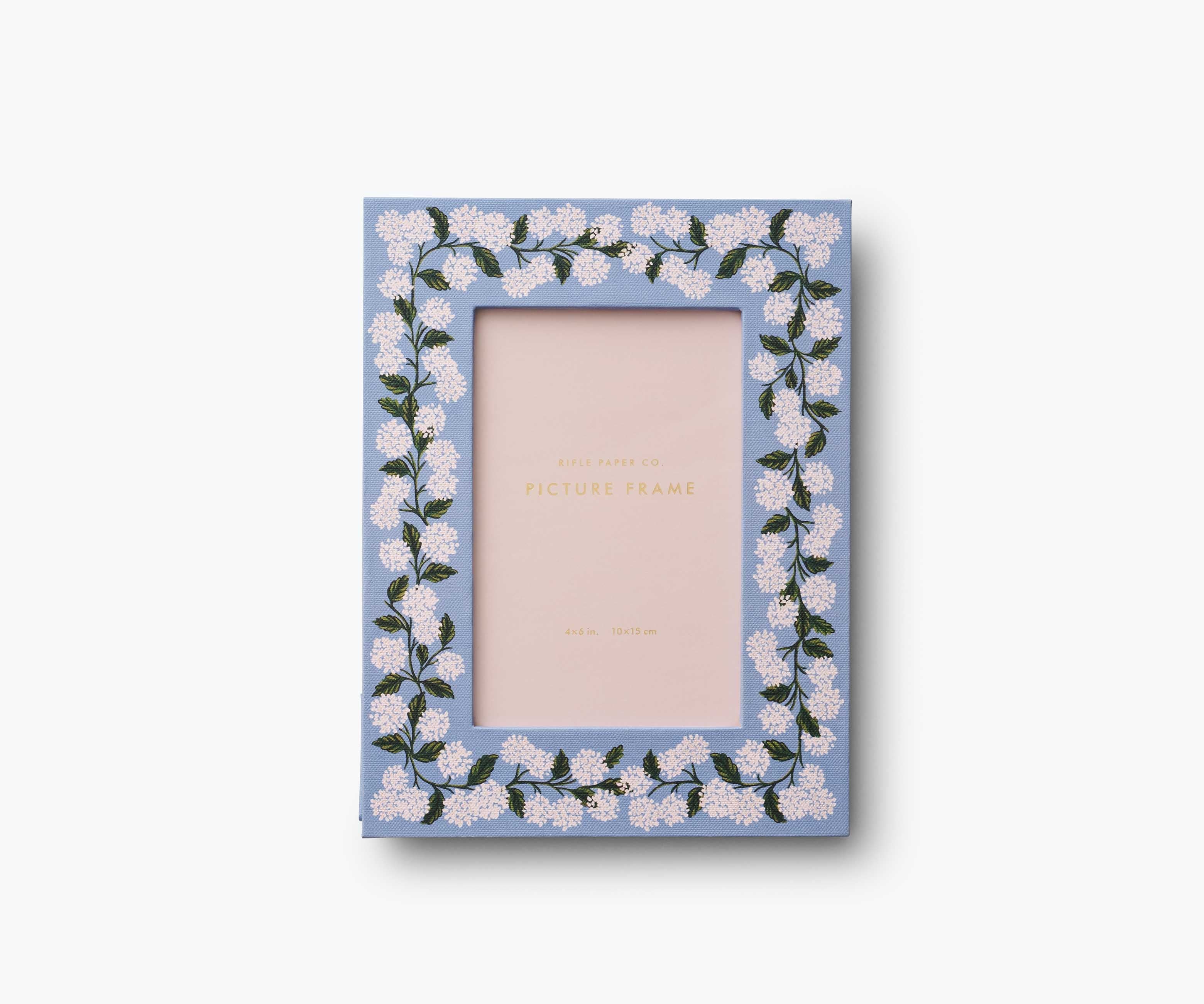 Paper Wrapped Picture Frame - Hydrangea