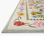 Canopy Curio Printed Rug - Cream