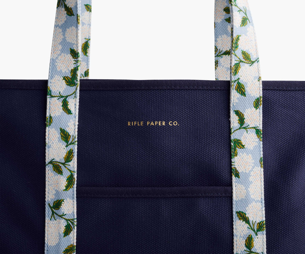 Canvas Carry All - Hydrangea